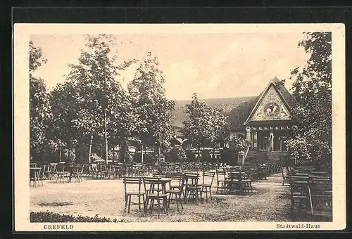 AK Krefeld, Restaurant Stadtwald-Haus