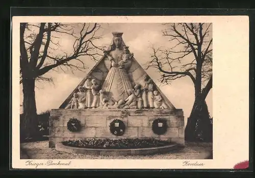 AK Kevelaer, Krieger-Denkmal
