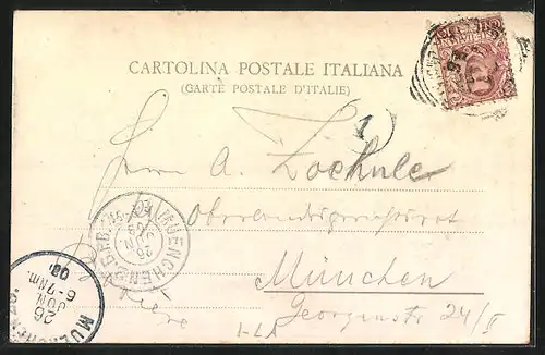 AK Gaeta, Veduta generale