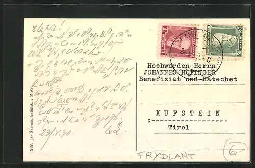 AK Frydlant, Bedrichuv ustav