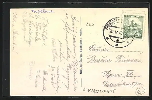 AK Frydlant, Bedrichuv ustav