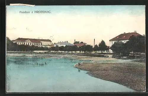 AK Hrotovice, Ortspartie am See