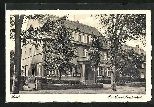 AK Soest, Gasthaus Lindenhof, Niederbergheimer Strasse 74