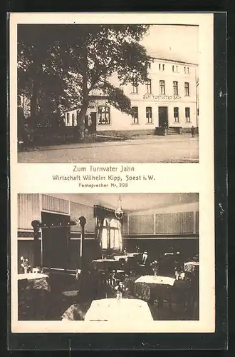 AK Soest i. W., Gasthaus zum Turnvater Jahn