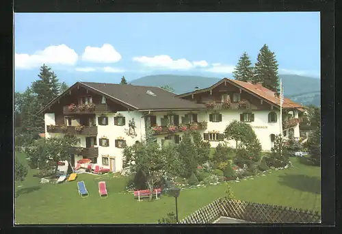 AK Bad Wiessee, Hotel-Restaurant Heimgarten, Ringbergstrasse 19