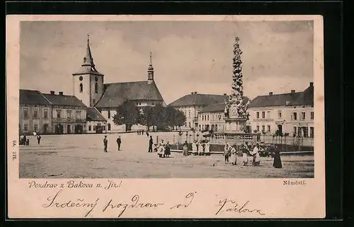 AK Bakov n. Jiz., Namesti