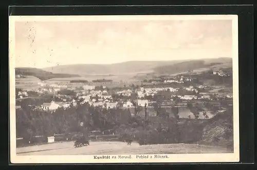 AK Kunstat na Morave, Pohled z Milenek