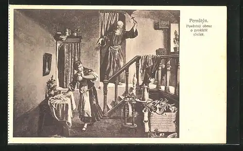 AK Pernstyn, Povestny obraz o proklete sluzce