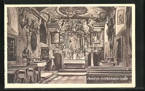AK Pernstyn, Vnitrek hradni kaple
