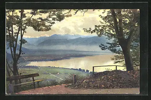 Künstler-AK Photochromie Nr. 3248: Locarno, Lago Maggiore