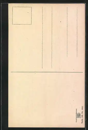 Künstler-AK Photochromie Nr. 2961: Zaandam, Uferpartie mit Windmühle