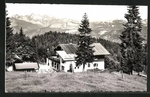 AK Reit im Winkl, Alpengasthof u. Pension Hindenburghütte