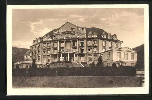 AK Bad Mergentheim, Hotel und Kuranstalt Hohenlohe