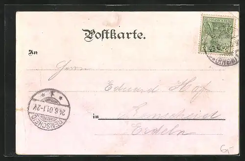 Lithographie Köln, Dom, Kaiser Wilhelm I., Kaiser Wilhelmring