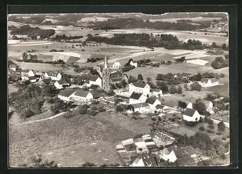 AK Marienfeld /Siegkreis, Fliegeraufnahme vom Dorf