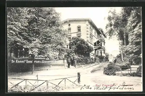 AK Bad Ziegenhals, Dr. Klammt`s Sanatorium, Franzensbad