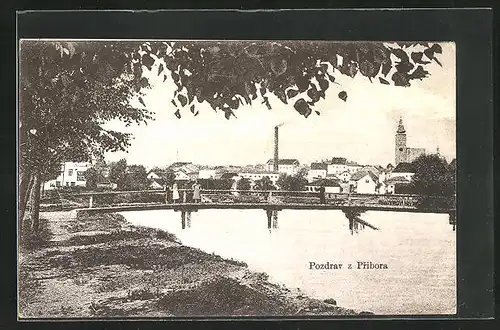 AK Pribor, Brücke gegen Zentrum