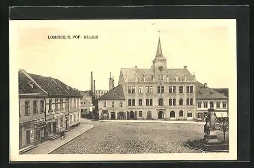 AK Lomnice n. Pop., Namesti