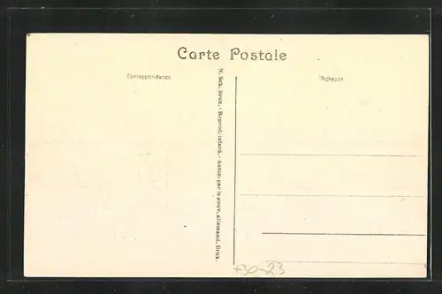 AK Wahn, Verbündete im deutschen Gefangenenlager 1914, Mittagsplauderstunde