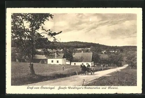 AK St. Andrä-Wördern, Josefa Weidlinger`s Restaurant und Meierei