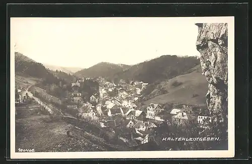 AK Kaltenleutgeben, Blick in das Tal