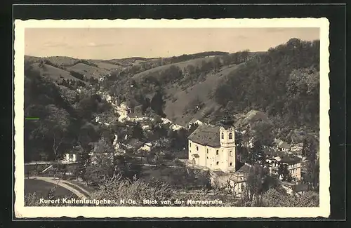 AK Kaltenleutgeben, Blick von der Nervenruhe