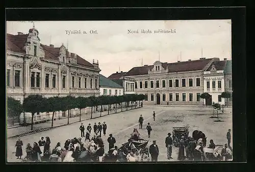 AK Týniste n. Orl., Nová skola mestanská