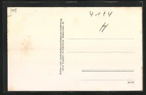 AK Issum, Blick in die Geldernschestrasse