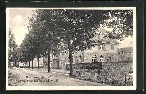 AK Elverlingsen bei Altena, Gasthaus Mark