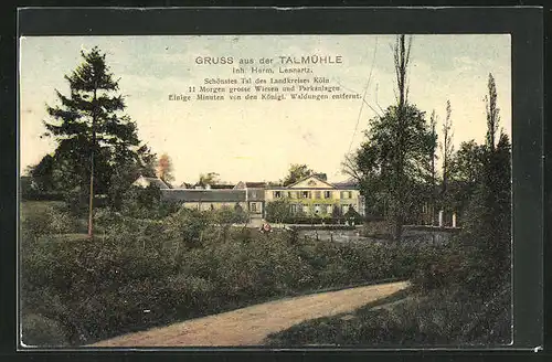 AK Talmühle, Gasthaus Talmühle