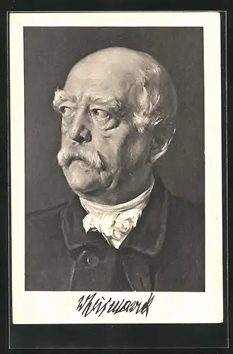 AK Otto von Bismarck im Portait