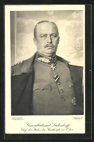AK Erich Ludendorff in Uniform