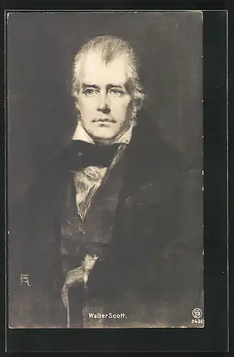 Künstler-AK Abbildung von Walter Scott
