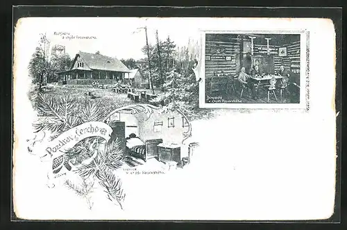 AK Cerchov, Rozhledna a chýse Pasovskeho