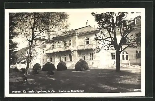 AK Kaltenleutgeben, Kurhaus Moritzhof