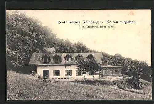 AK Kaltenleutgeben, Restaurant Gaisberg