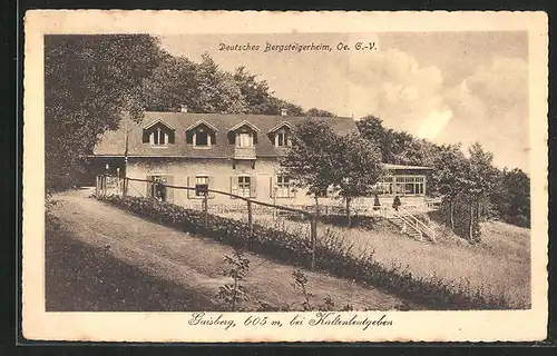 AK Kaltenleutgeben, Gasthaus Deutsches Bergsteigerheim auf Gaisberg
