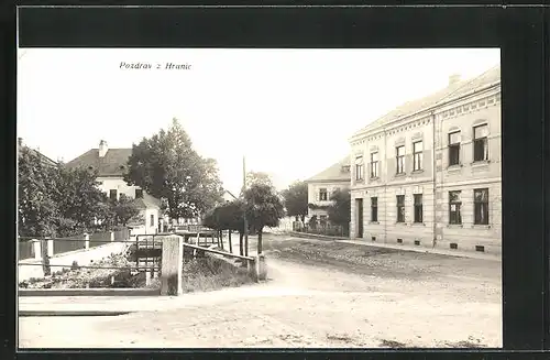 AK Hranice, Bach im Ort