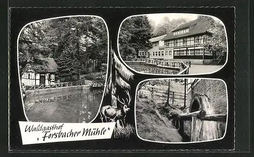 AK Hoffnungsthal, Waldgasthof Forsbacher Mühle