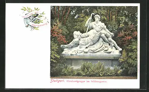 AK Stuttgart, Eberhardgruppe im Schlossgarten