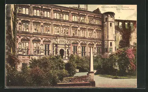 AK Heidelberg, Schloss Otto Heinrichsbau