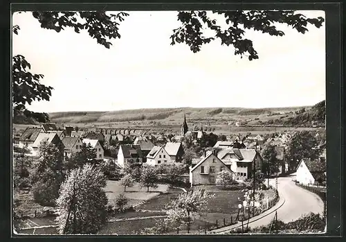 AK Altenbeken /Westf., Ortschaft mit Kirche