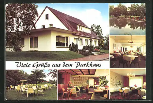 AK Freden in Westf., Gasthaus Parkhaus, Bes. Bernhard Greven