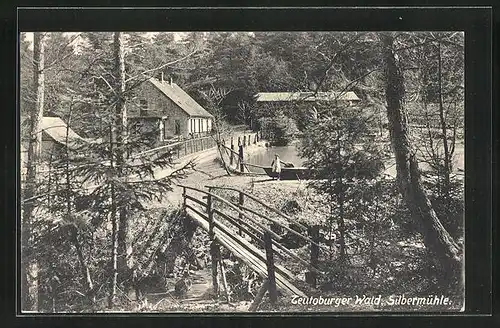 AK Silbermühle /Teutoburger Wald, Mühlanlage im Sommer