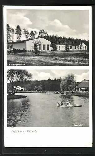 AK Espelkamp-Mittwald, Kreisjugendheim und Badeteich