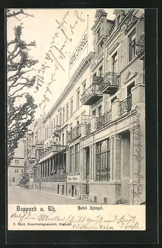 AK Boppard, Hotel Spiegel
