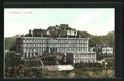 AK Hongkong, Ansicht vom Peak Hotel