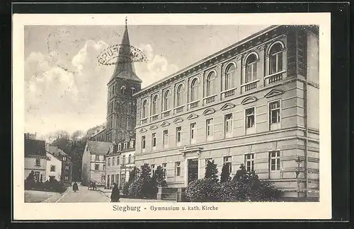 AK Siegburg, Gymnasium und kath. Kirche