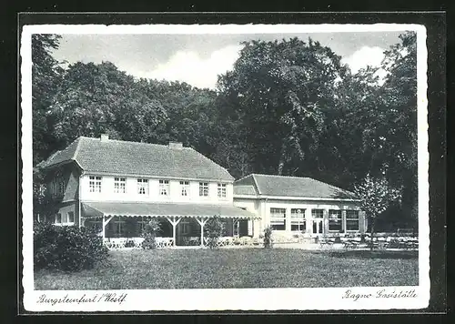 AK Burgsteinfurt i. Westf., Bagno-Gasthaus von A. Gethmann