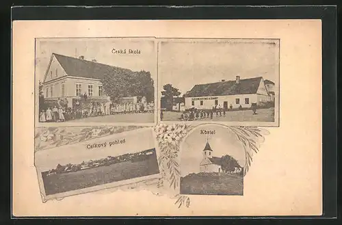 AK Sulislav, Ceska skola, Kostel, Celkovy pohled